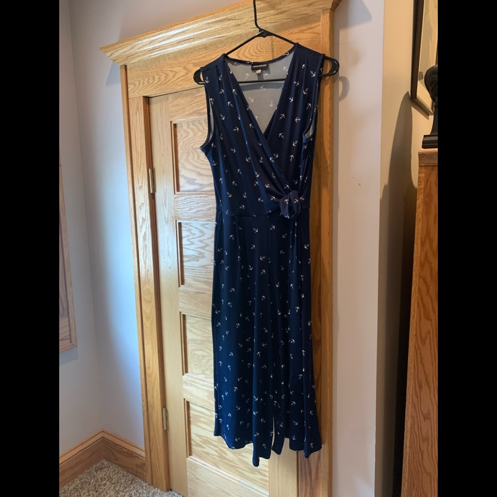 Nina Leonard nautical jumper with pockets size M